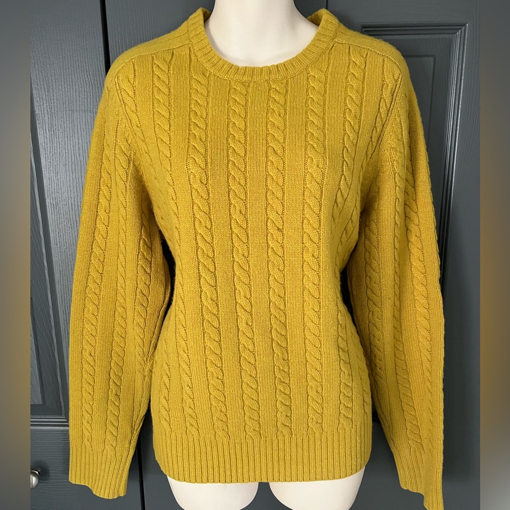 16- Club Monaco Mustard Sweater